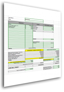 The Pricing Worksheet The Pricing Worksheet