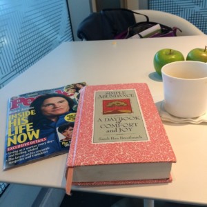 relaxing at the airport