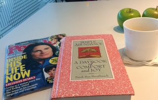 relaxing at the airport