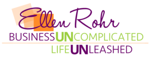 Ellen Rohr's Logo Life Uncomplicated